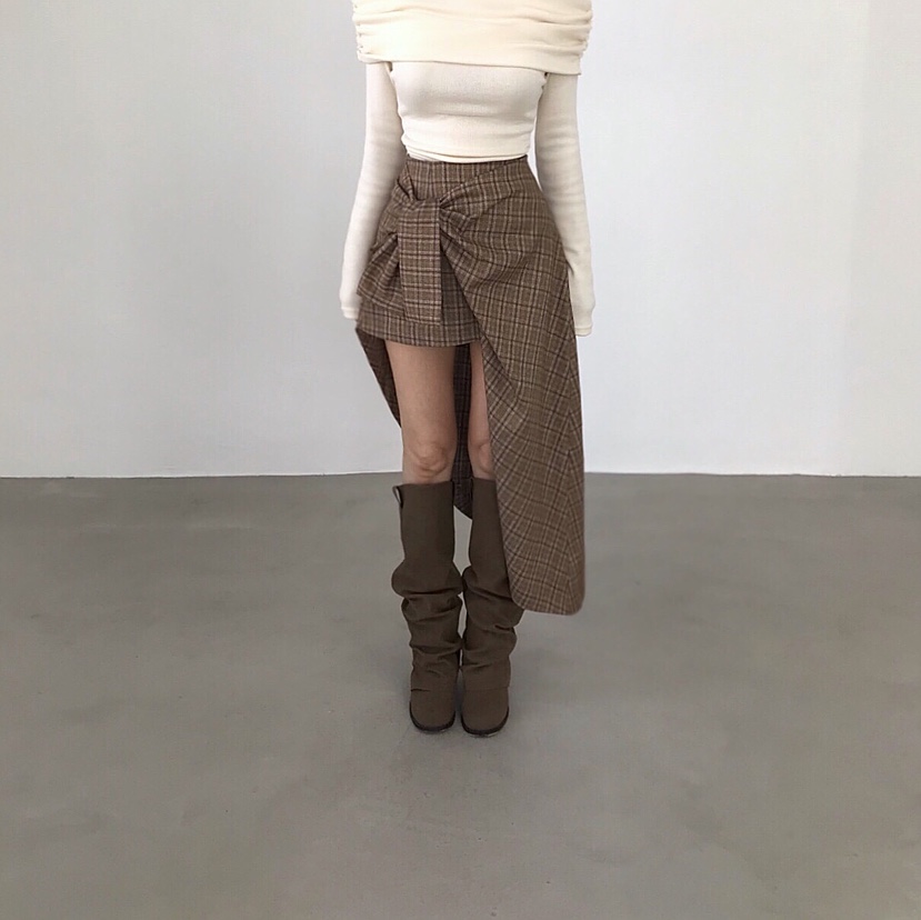 2TWO MOON韓國直郵㊣女裝新款職業真品休閑人氣半身裙中短裙2TWO MOON半身裙/中短裙圖色2