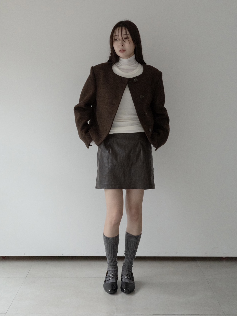 CULLUM韓國代購㊣女裝新品真品時尚熱賣休閑25秋冬職業夾克CULLUM夾克