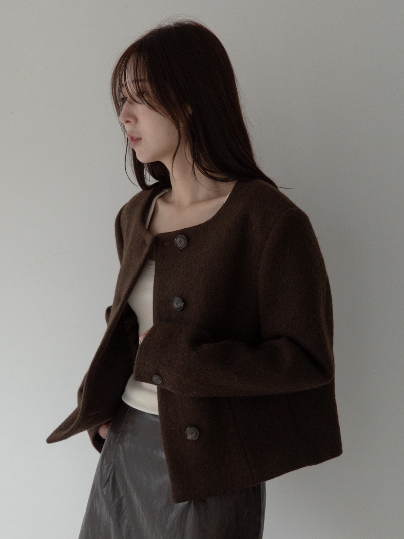 CULLUM韓國代購㊣女裝新品真品時尚熱賣休閑25秋冬職業夾克CULLUM夾克