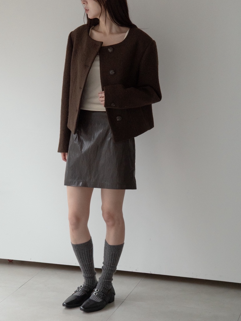 CULLUM韓國代購㊣女裝新品真品時尚熱賣休閑25秋冬職業夾克CULLUM夾克