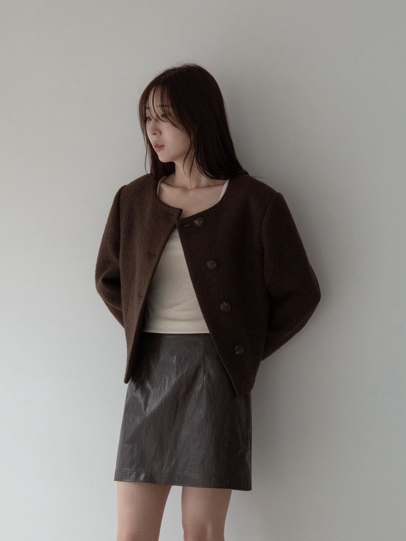 CULLUM韓國代購㊣女裝新品真品時尚熱賣休閑25秋冬職業夾克CULLUM夾克