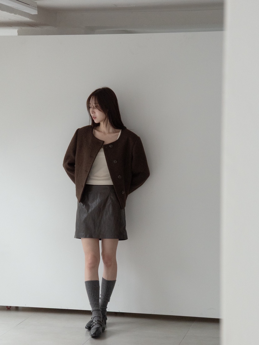 CULLUM韓國代購㊣女裝新品真品時尚熱賣休閑25秋冬職業夾克CULLUM夾克