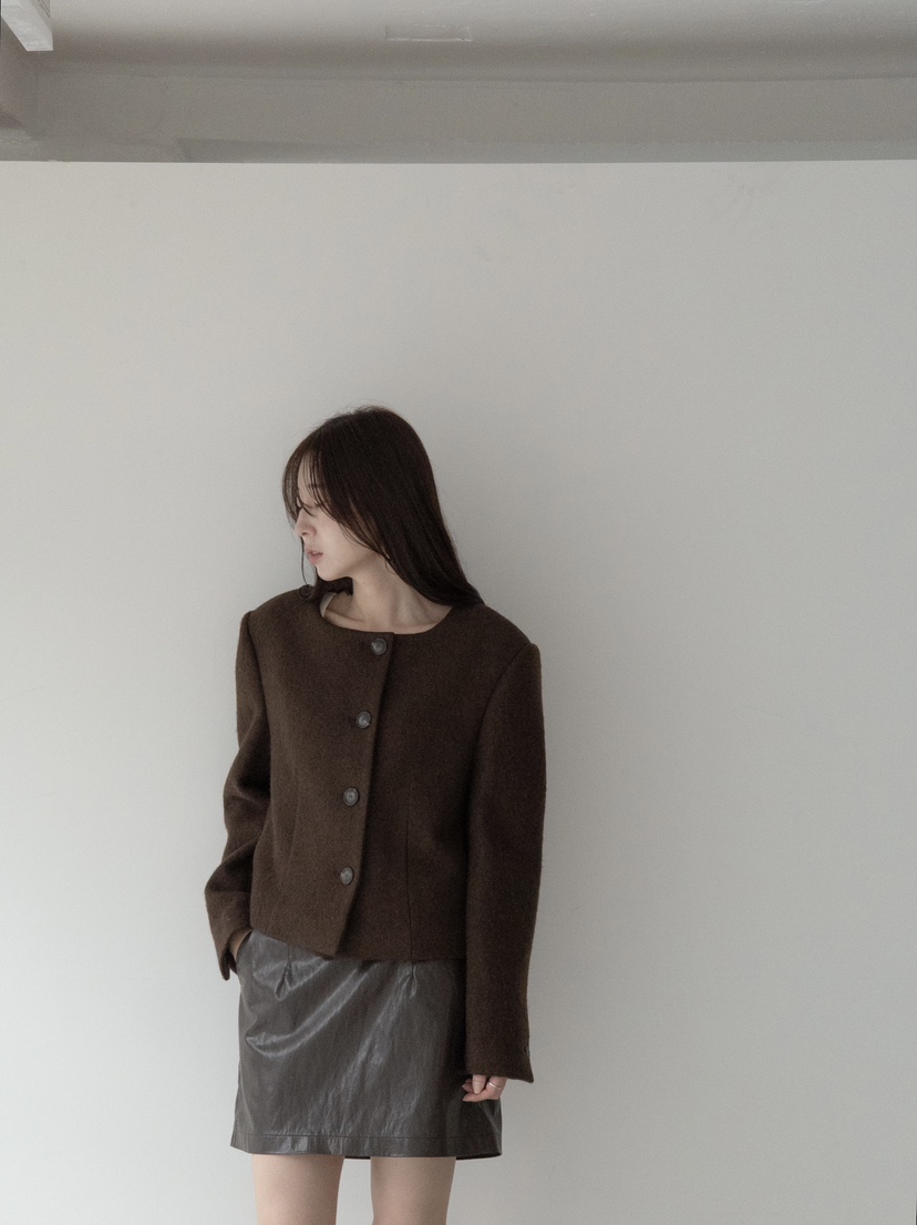 CULLUM韓國代購㊣女裝新品真品時尚熱賣休閑25秋冬職業夾克CULLUM夾克