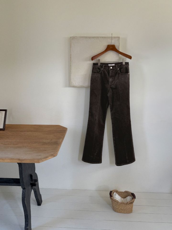 MARE東大門㊣實拍女士新款人氣熱賣休閑真品休閑褲天鵝絨喇叭MARE休閑褲