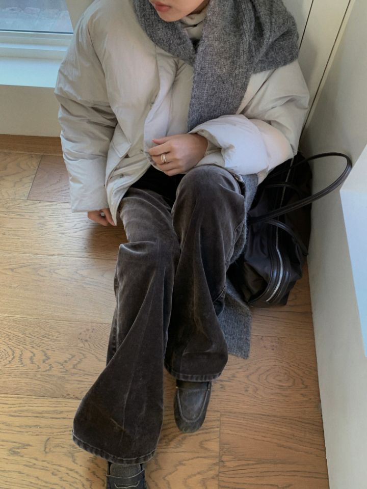 MARE東大門㊣實拍女士新款人氣熱賣休閑真品休閑褲天鵝絨喇叭MARE休閑褲