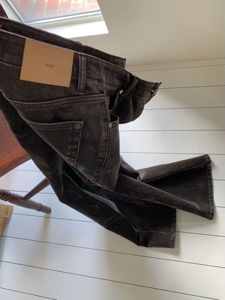 MARE東大門㊣實拍女士新款人氣熱賣休閑真品休閑褲天鵝絨喇叭MARE休閑褲