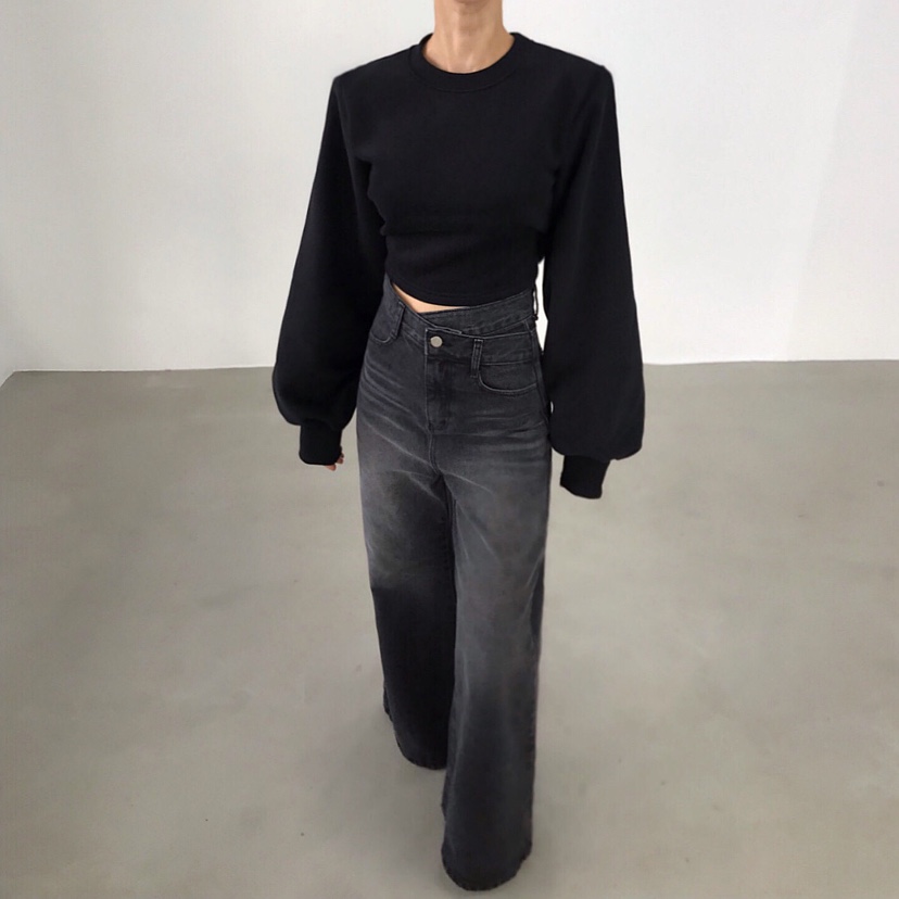 2TWO MOON東大門㊣實拍女裝新品休閑推薦真品衛衣保暖腰帶2TWO MOON衛衣