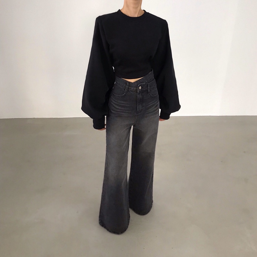 2TWO MOON東大門㊣實拍女裝新品休閑推薦真品衛衣保暖腰帶2TWO MOON衛衣