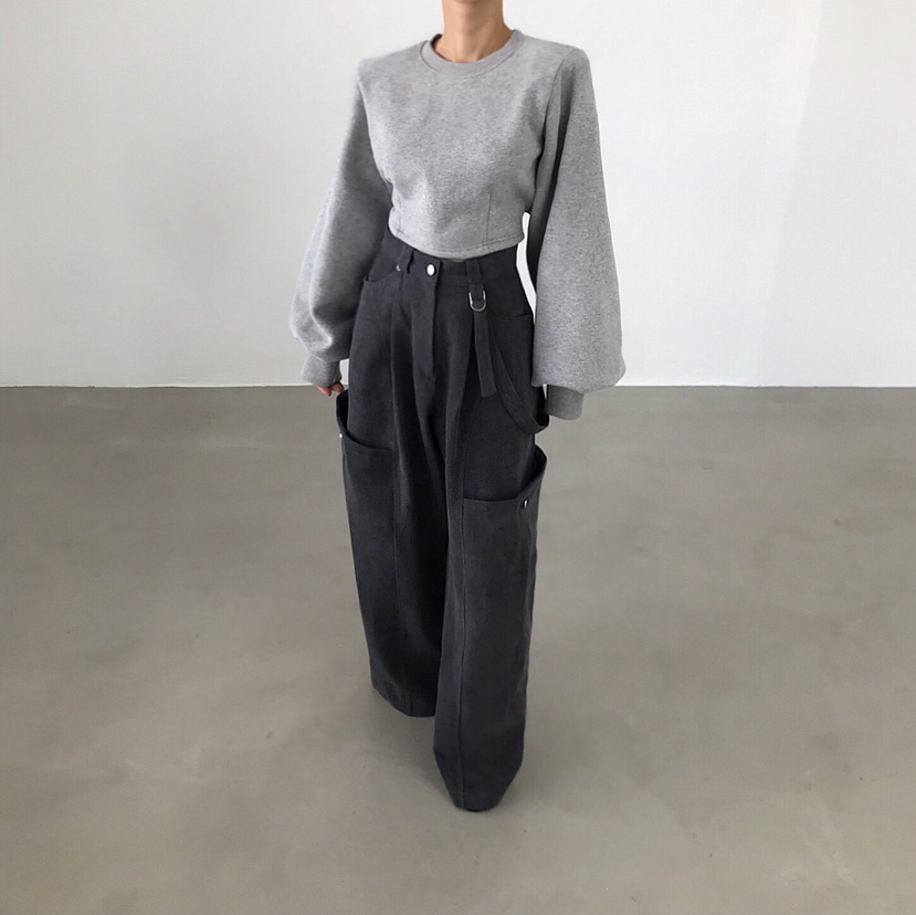 2TWO MOON東大門㊣實拍女裝新品休閑推薦真品衛衣保暖腰帶2TWO MOON衛衣