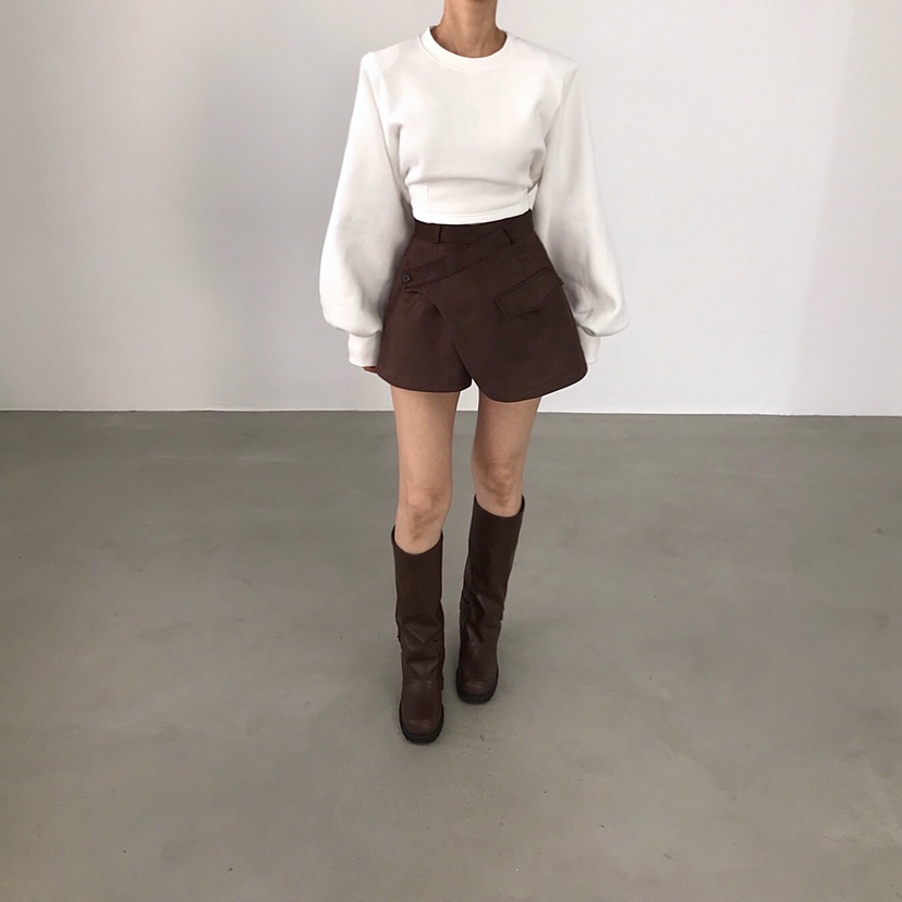 2TWO MOON東大門㊣實拍女裝新品休閑推薦真品衛衣保暖腰帶2TWO MOON衛衣