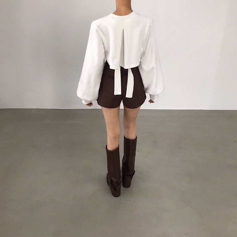 2TWO MOON東大門㊣實拍女裝新品休閑推薦真品衛衣保暖腰帶2TWO MOON衛衣