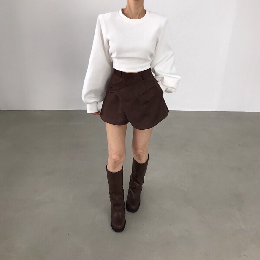 2TWO MOON東大門㊣實拍女裝新品休閑推薦真品衛衣保暖腰帶2TWO MOON衛衣