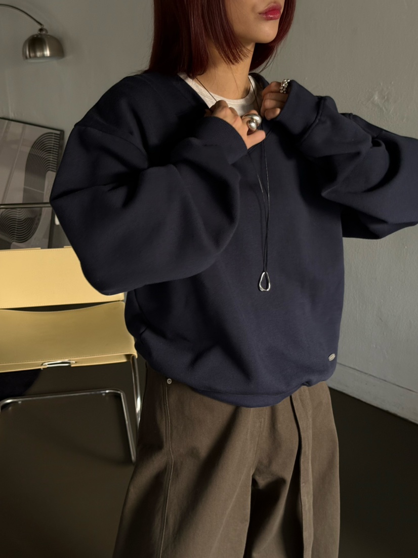 OVER NEAR東大門㊣直郵女士新款職業推薦真品25秋冬人氣衛衣OVER NEAR衛衣