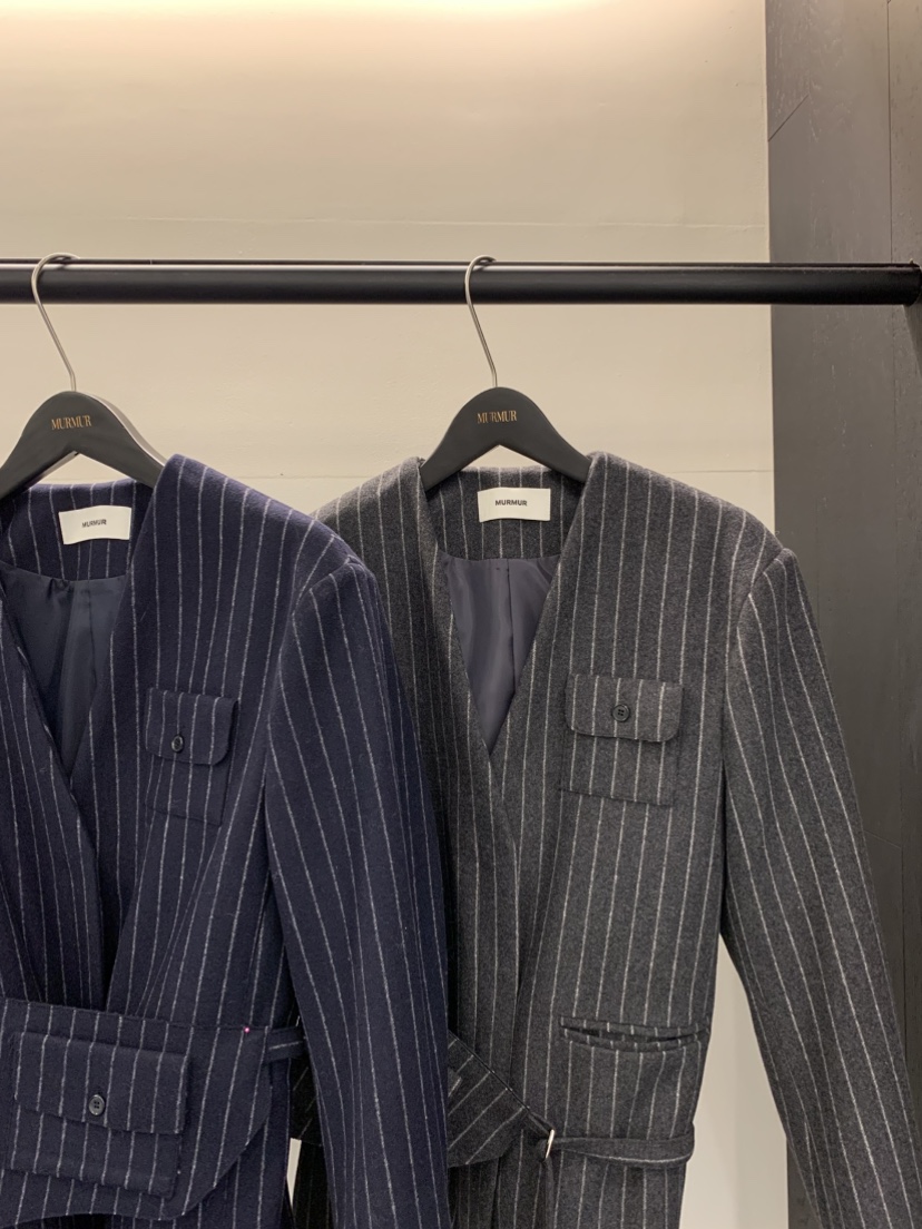 MURMUR韓國直郵㊣女裝新款推薦熱賣人氣時尚休閑夾克含腰包MURMUR夾克