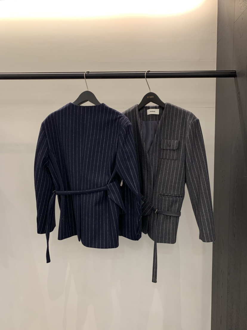 MURMUR韓國直郵㊣女裝新款推薦熱賣人氣時尚休閑夾克含腰包MURMUR夾克