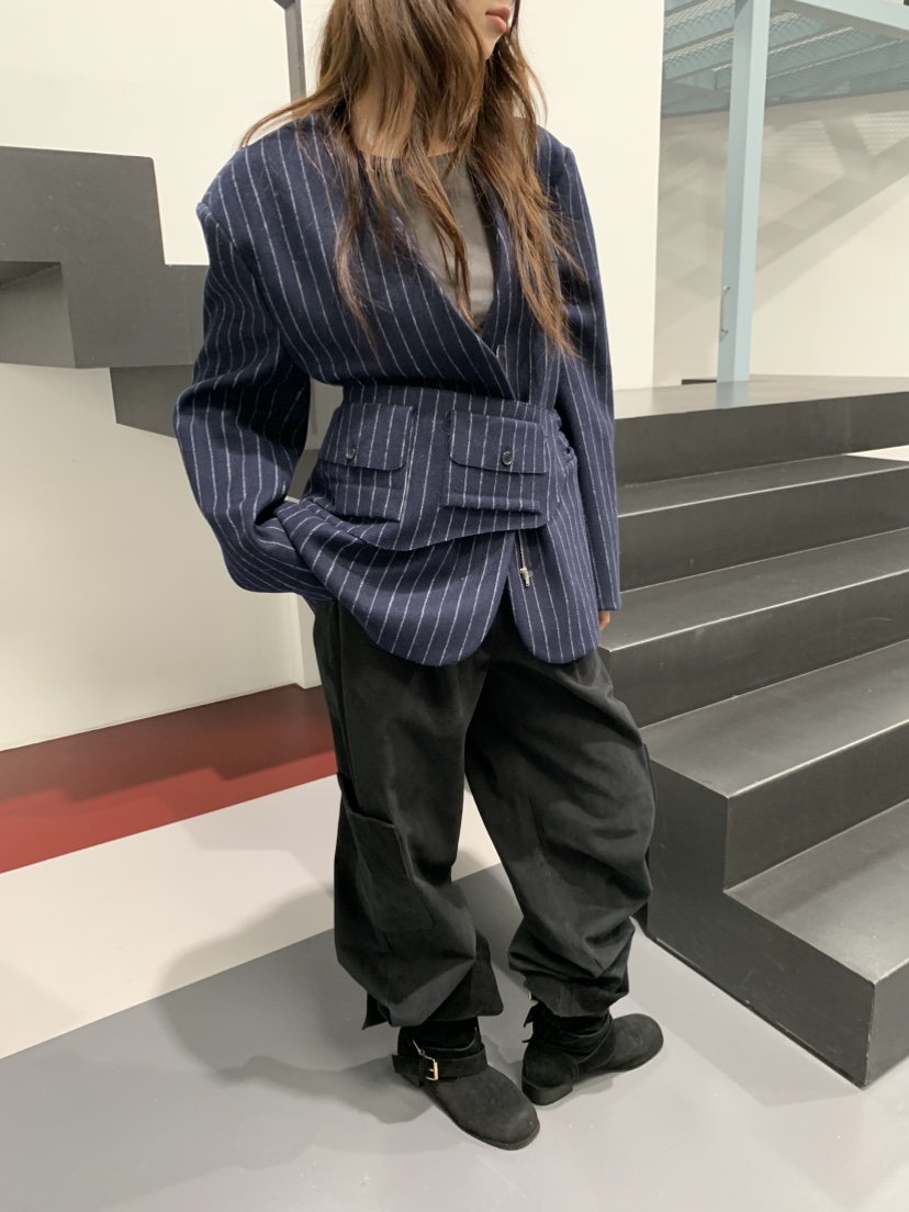 MURMUR韓國直郵㊣女裝新款推薦熱賣人氣時尚休閑夾克含腰包MURMUR夾克