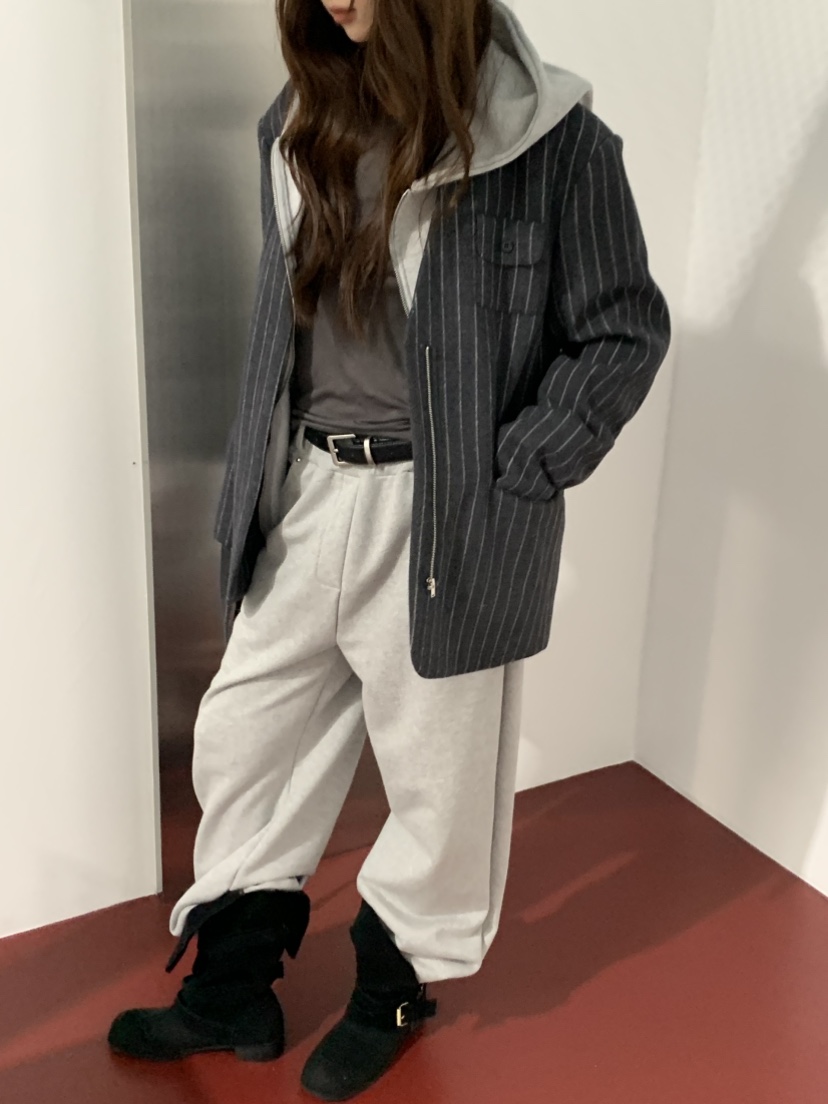 MURMUR韓國直郵㊣女裝新款推薦熱賣人氣時尚休閑夾克含腰包MURMUR夾克