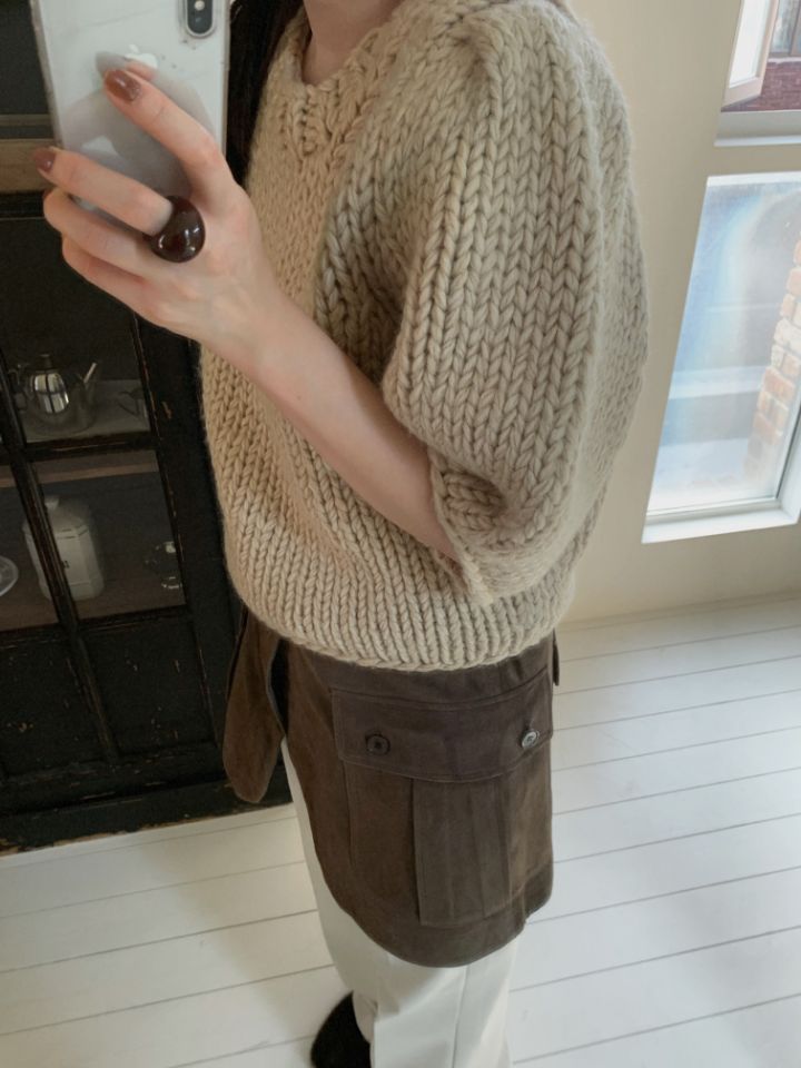 MARE東大門㊣直郵女裝新品人氣休閑職業推薦熱賣針織衫手工MARE針織衫