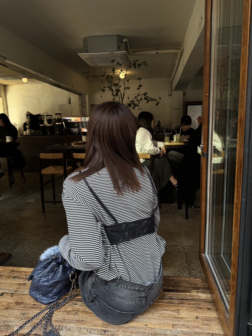 FRANC—L韓國代購㊣女裝新品時尚推薦職業25秋冬長袖T恤假兩件FRANC長袖T恤