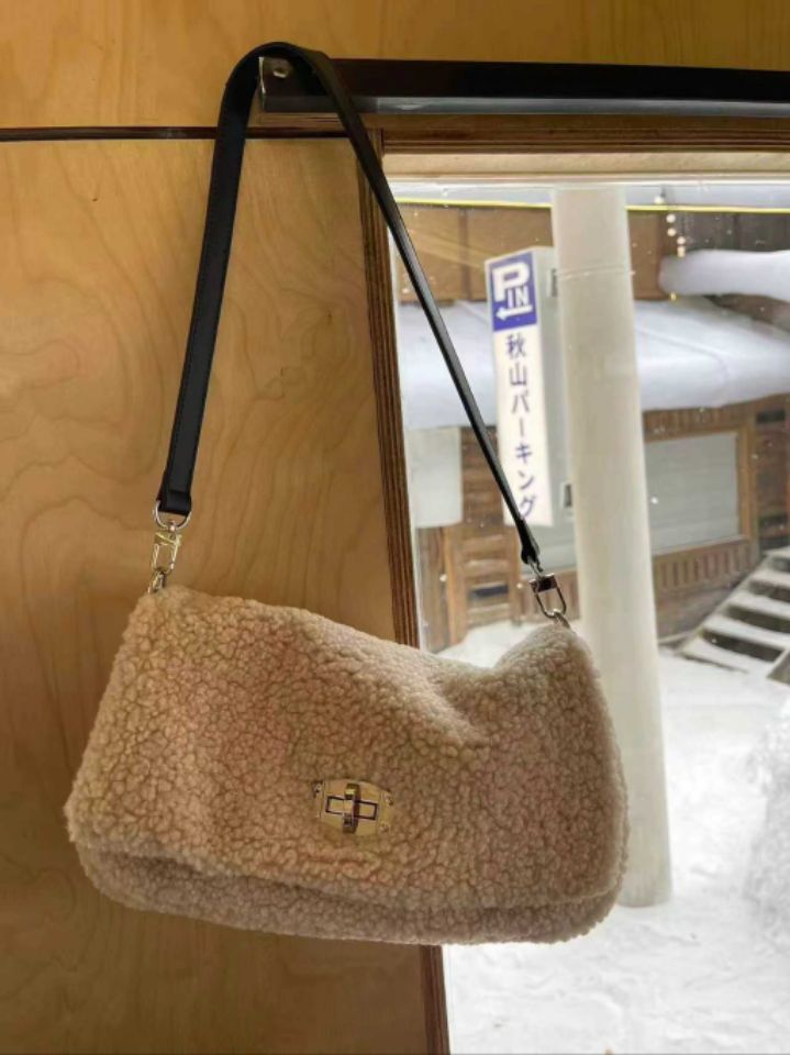 TROUVAILLE東大門㊣代購女裝新品時尚休閑職業25秋冬單肩斜跨包TROUVAILLE單肩/斜跨包