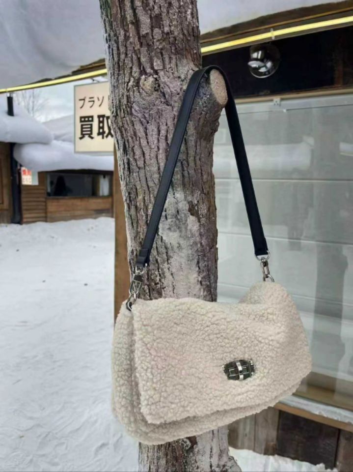 TROUVAILLE東大門㊣代購女裝新品時尚休閑職業25秋冬單肩斜跨包TROUVAILLE單肩/斜跨包