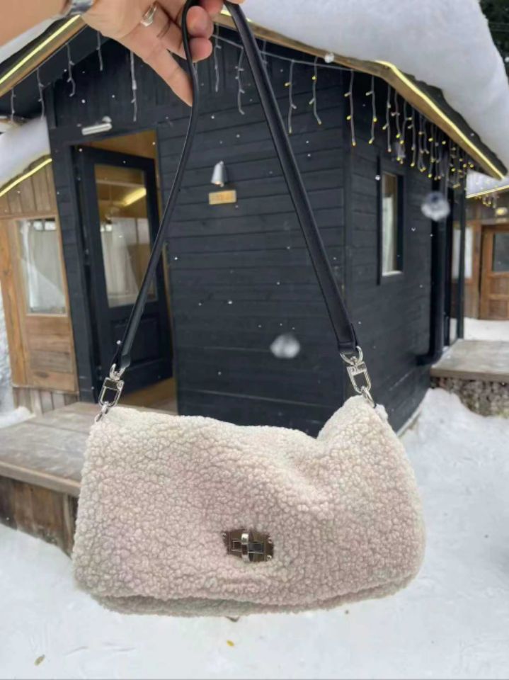 TROUVAILLE東大門㊣代購女裝新品時尚休閑職業25秋冬單肩斜跨包TROUVAILLE單肩/斜跨包