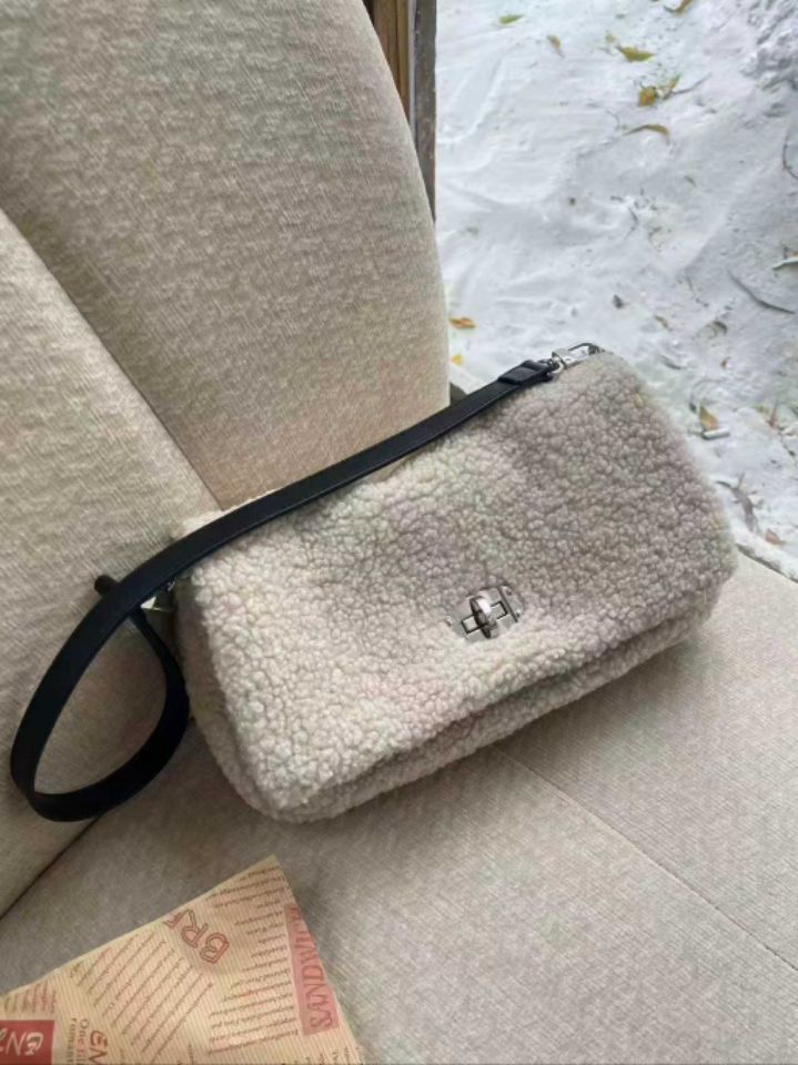 TROUVAILLE東大門㊣代購女裝新品時尚休閑職業25秋冬單肩斜跨包TROUVAILLE單肩/斜跨包