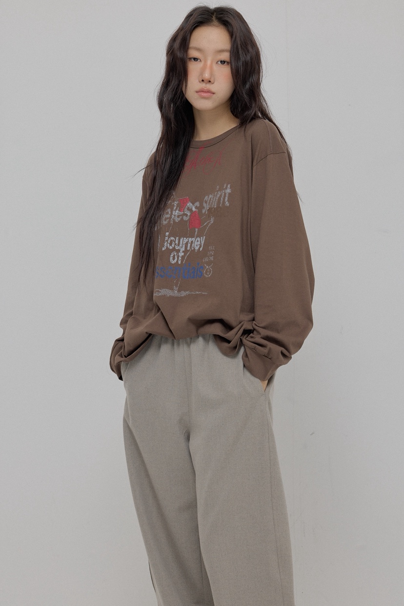 ATHEA韓國代購㊣女士新款人氣職業25秋冬推薦熱賣休閑長袖T恤ATHEA長袖T恤