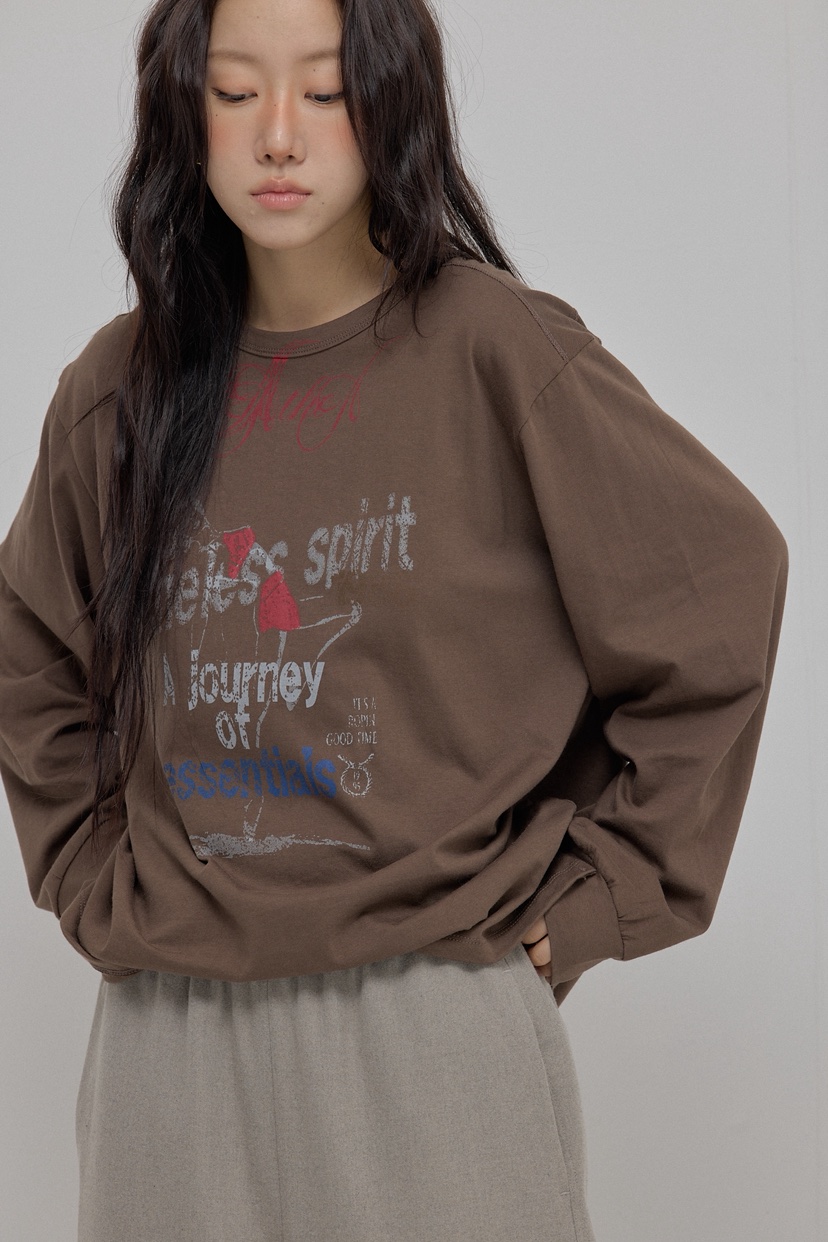 ATHEA韓國代購㊣女士新款人氣職業25秋冬推薦熱賣休閑長袖T恤ATHEA長袖T恤