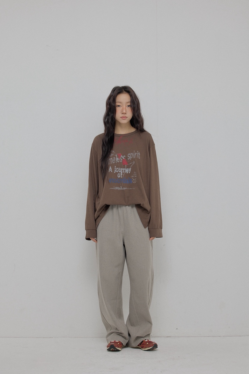 ATHEA韓國代購㊣女士新款人氣職業25秋冬推薦熱賣休閑長袖T恤ATHEA長袖T恤