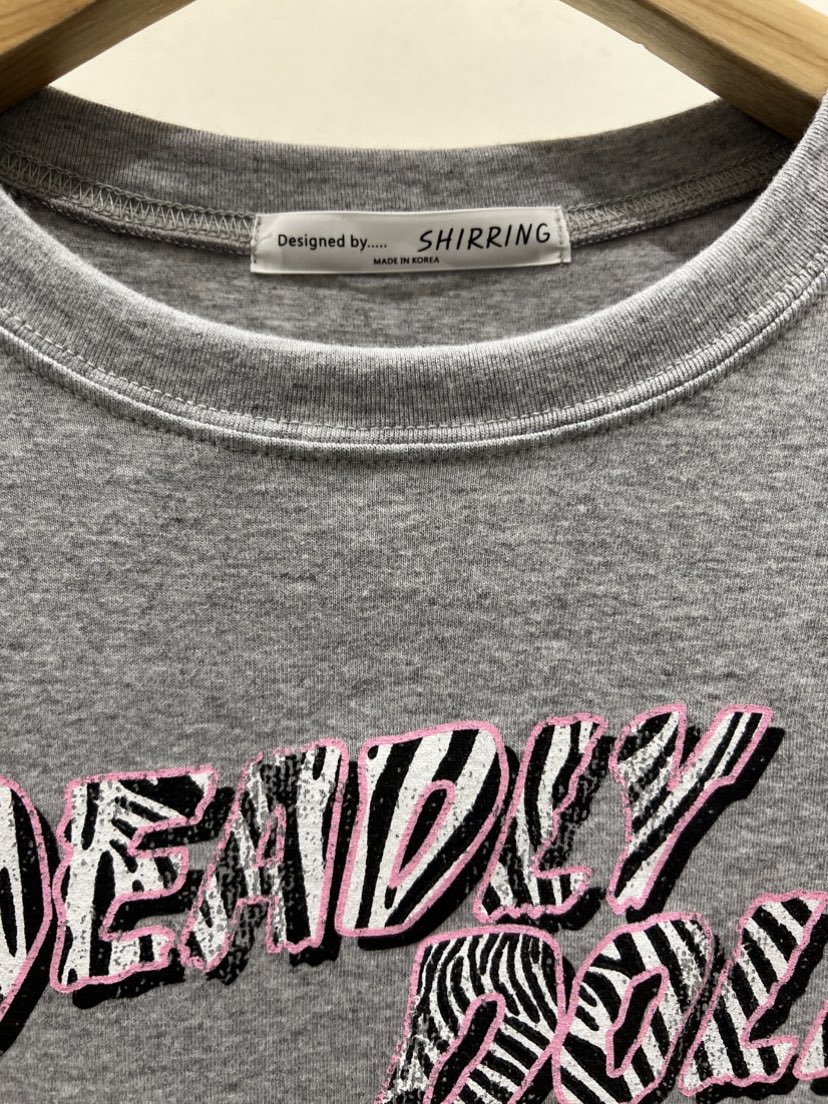 SHIRRING東大門㊣直郵女裝新款25秋冬推薦真品職業熱賣長袖T恤SHIRRING長袖T恤