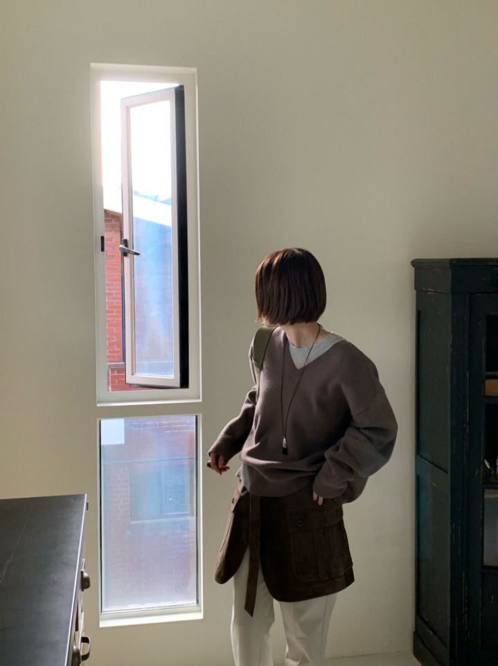 MARE東大門㊣代購女裝新品25秋冬休閑推薦針織衫不含內搭圍巾MARE針織衫