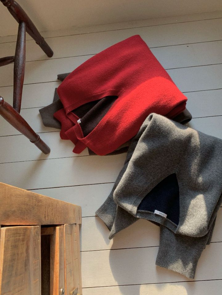 MARE東大門㊣代購女裝新品25秋冬休閑推薦針織衫不含內搭圍巾MARE針織衫