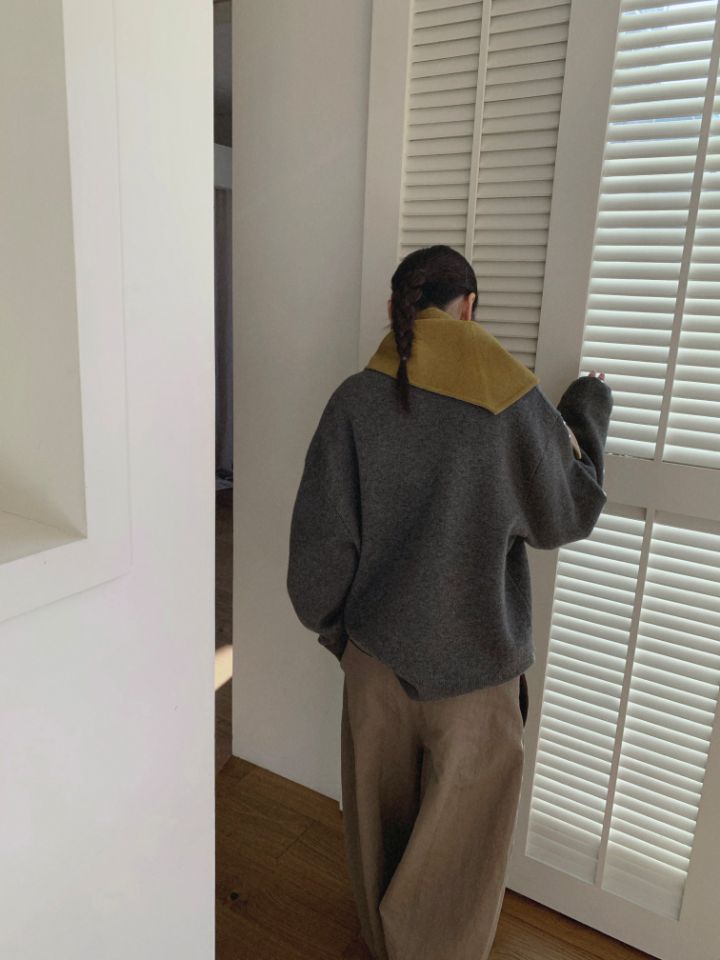 MARE東大門㊣代購女裝新品25秋冬休閑推薦針織衫不含內搭圍巾MARE針織衫