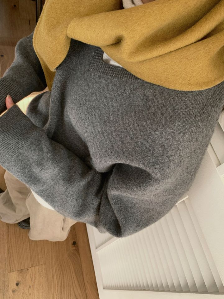 MARE東大門㊣代購女裝新品25秋冬休閑推薦針織衫不含內搭圍巾MARE針織衫