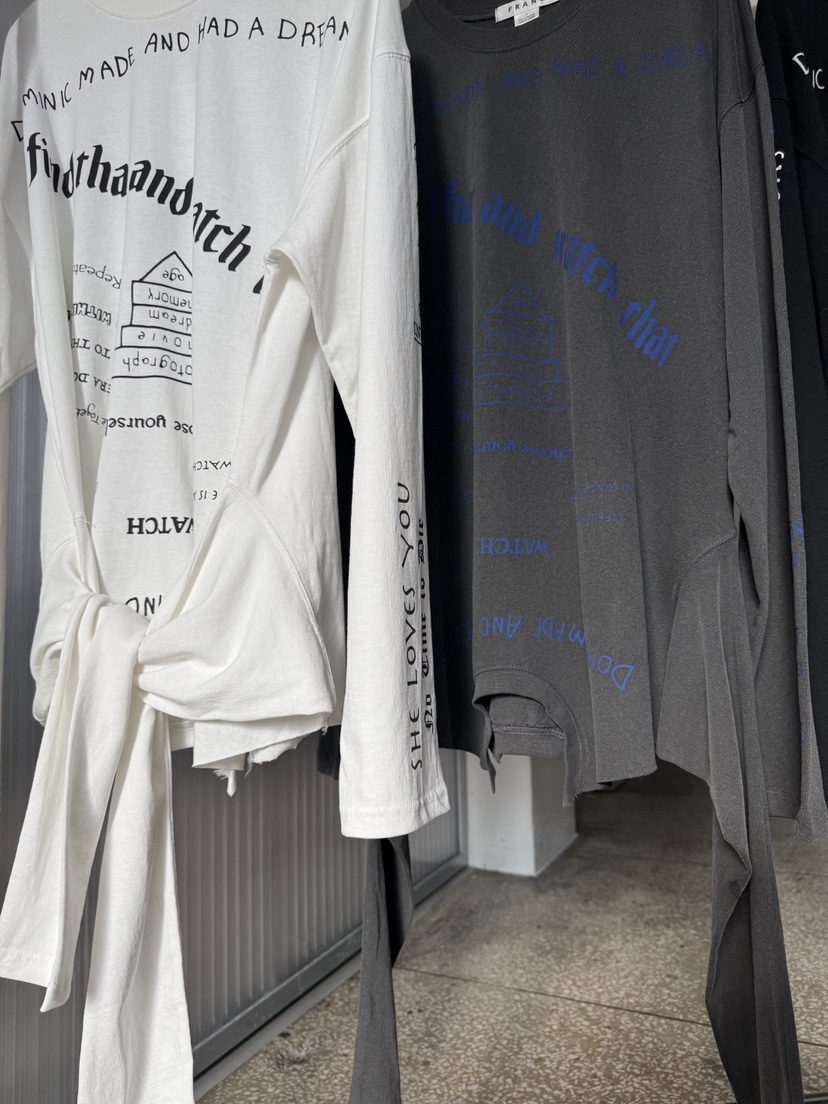 FRANC—L東大門㊣直郵女裝新品休閑時尚25秋冬人氣推薦長袖T恤FRANC長袖T恤