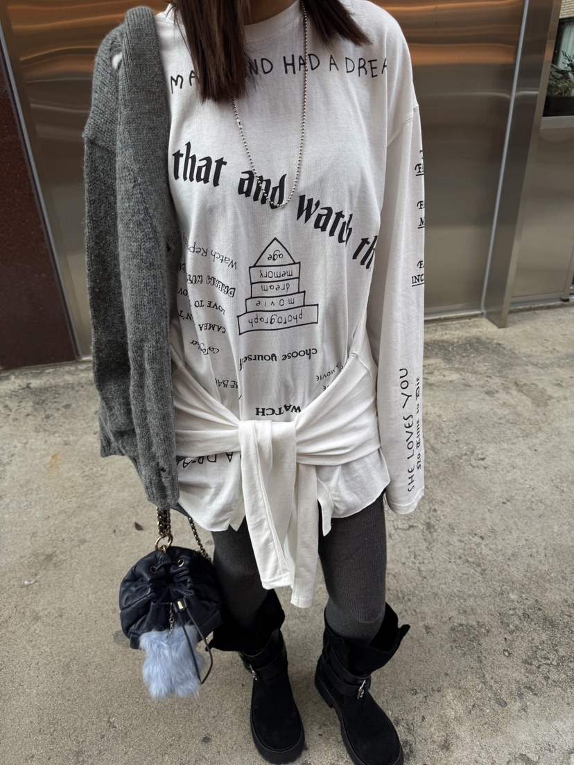 FRANC—L東大門㊣直郵女裝新品休閑時尚25秋冬人氣推薦長袖T恤FRANC長袖T恤