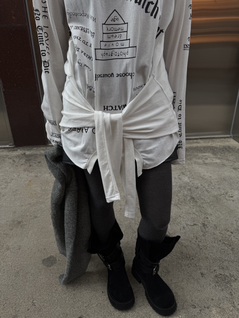 FRANC—L東大門㊣直郵女裝新品休閑時尚25秋冬人氣推薦長袖T恤FRANC長袖T恤