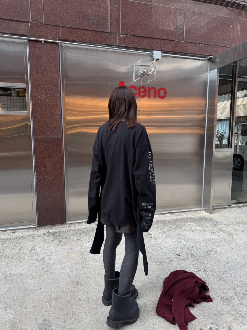 FRANC—L東大門㊣直郵女裝新品休閑時尚25秋冬人氣推薦長袖T恤FRANC長袖T恤