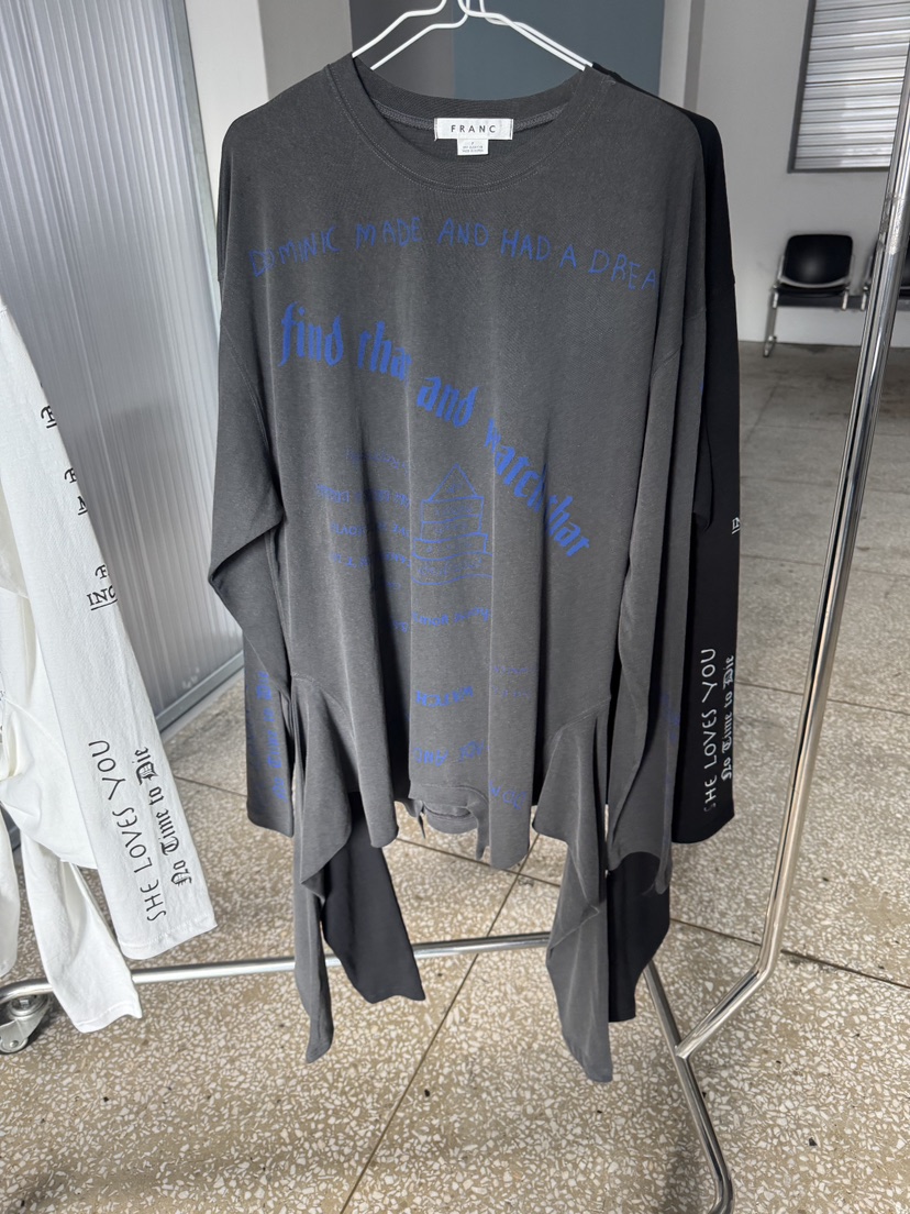 FRANC—L東大門㊣直郵女裝新品休閑時尚25秋冬人氣推薦長袖T恤FRANC長袖T恤圖色3