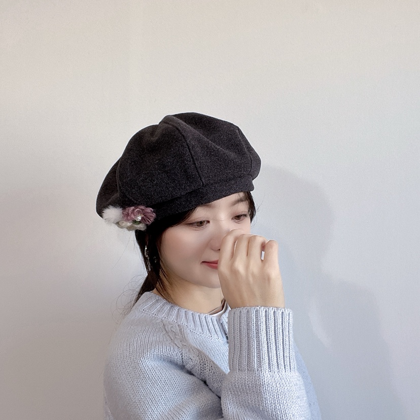 LOVELY HAT東大門㊣代購女裝新款熱賣真品推薦休閑25秋冬帽子LOVELY HAT帽子