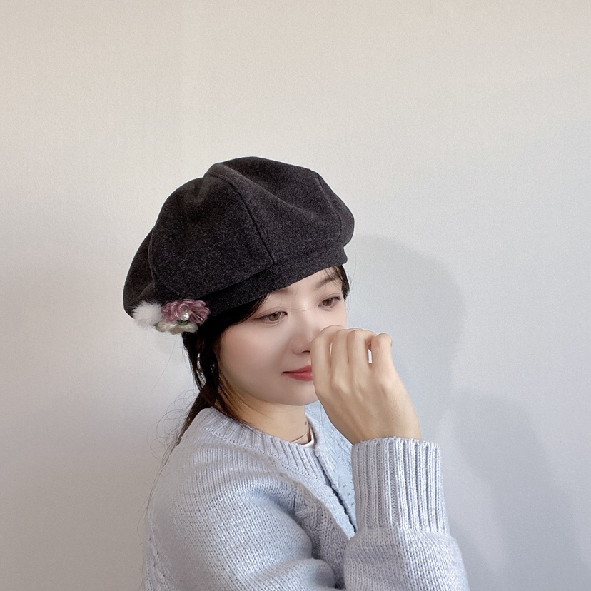 LOVELY HAT東大門㊣代購女裝新款熱賣真品推薦休閑25秋冬帽子LOVELY HAT帽子