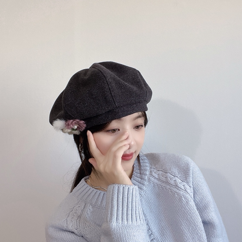 LOVELY HAT東大門㊣代購女裝新款熱賣真品推薦休閑25秋冬帽子LOVELY HAT帽子