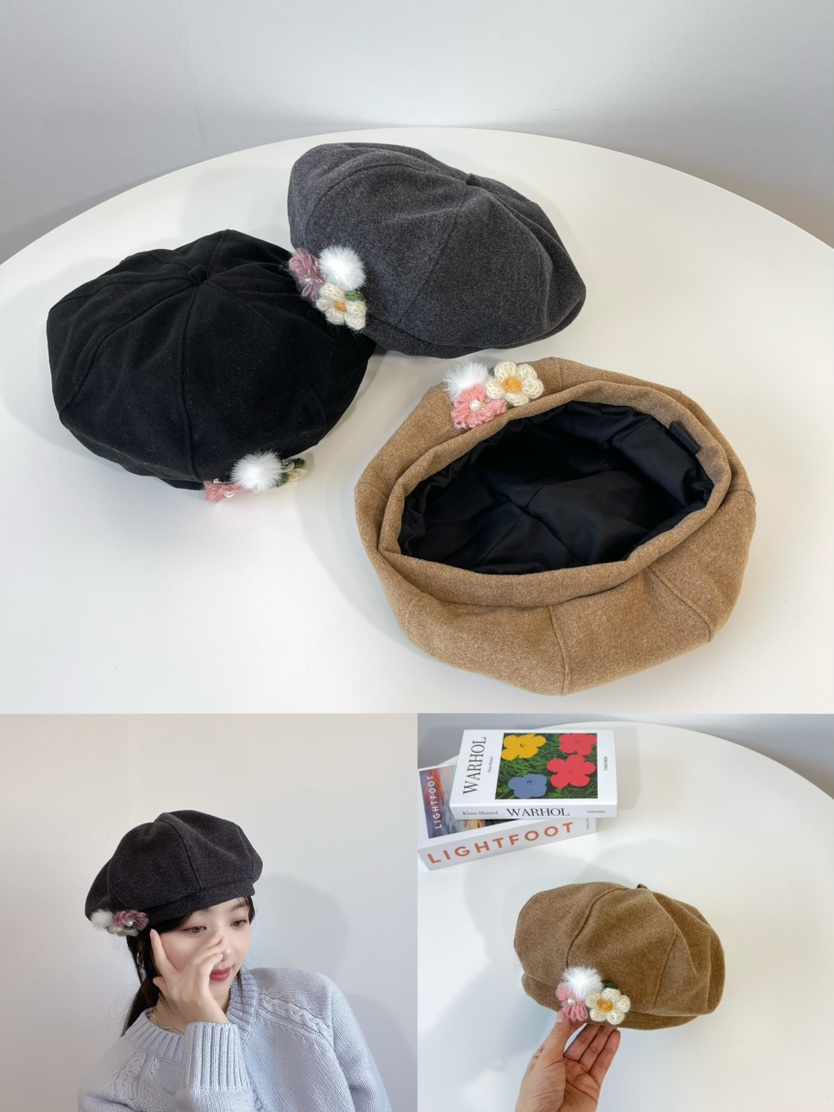 LOVELY HAT東大門㊣代購女裝新款熱賣真品推薦休閑25秋冬帽子LOVELY HAT帽子