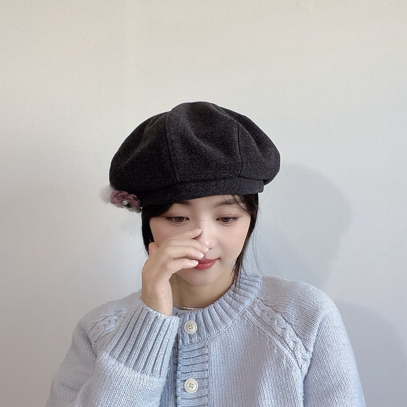 LOVELY HAT東大門㊣代購女裝新款熱賣真品推薦休閑25秋冬帽子LOVELY HAT帽子