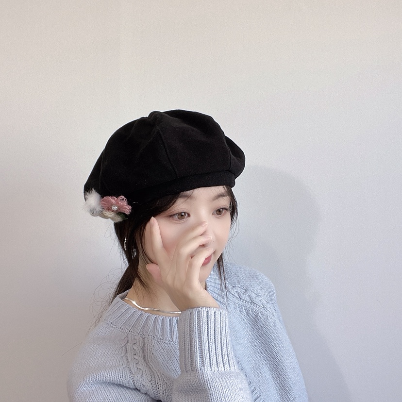 LOVELY HAT東大門㊣代購女裝新款熱賣真品推薦休閑25秋冬帽子LOVELY HAT帽子圖色2