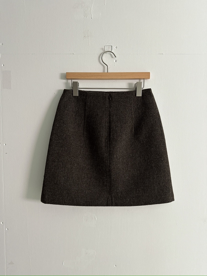 BLEECKER韓國直郵㊣女裝新品真品時尚推薦人氣25秋冬熱賣短裙BLEECKER短裙