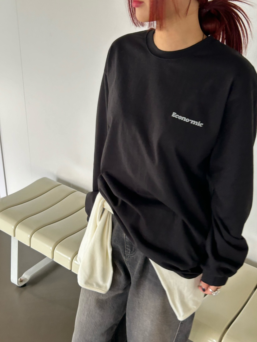 OVER NEAR東大門㊣代購女士新品人氣推薦職業時尚25秋冬長袖T恤OVER NEAR長袖T恤