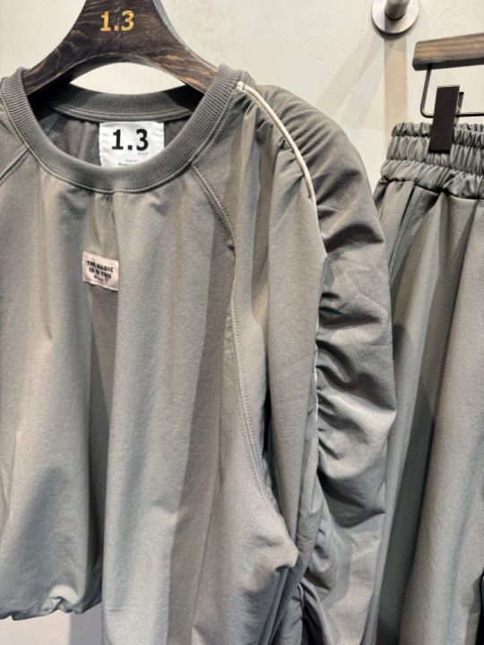 1.3東大門㊣直郵女裝新款25秋冬熱賣人氣真品職業套裝褶皺1.3套裝