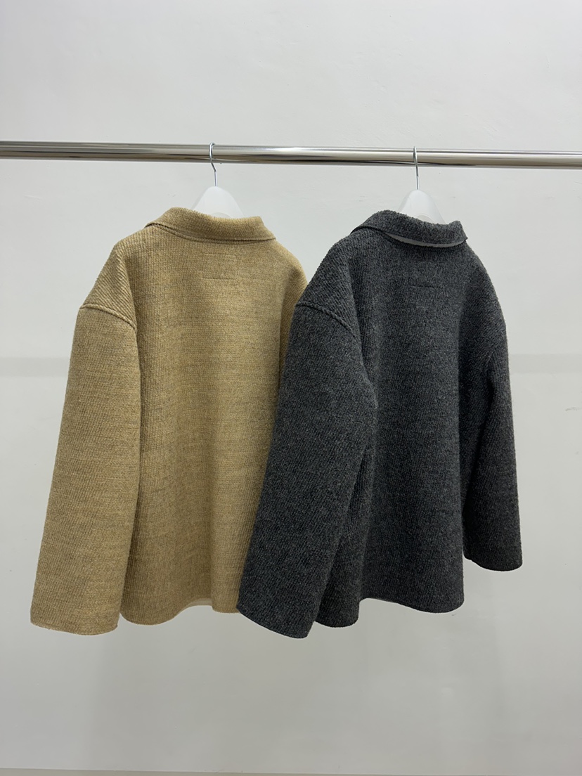 MURS東大門㊣代購女士新款休閑25秋冬推薦時尚真品短款大衣MURS短款大衣